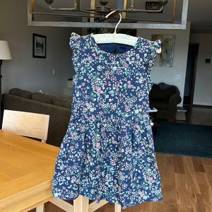 Gap blue flower dress size 10
